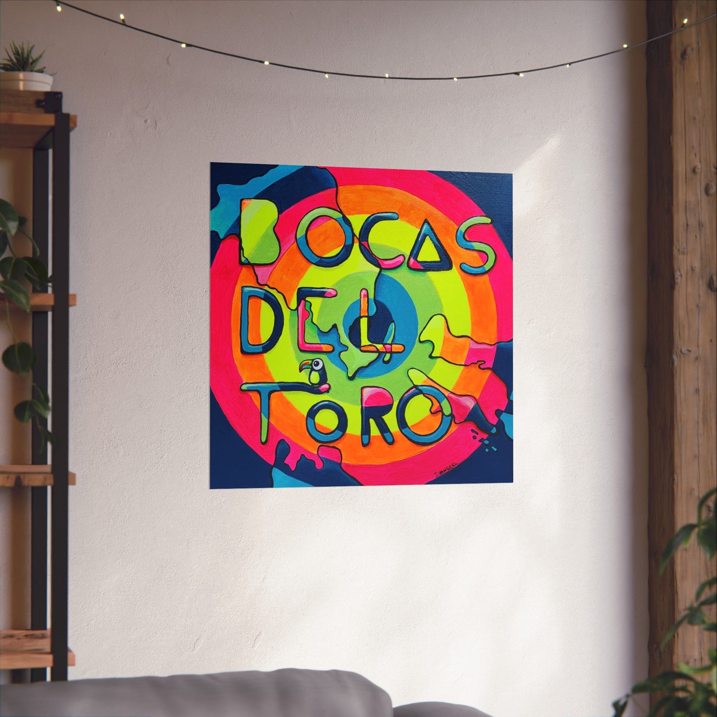 Bocas Del Toro Islands Giclée Art Poster