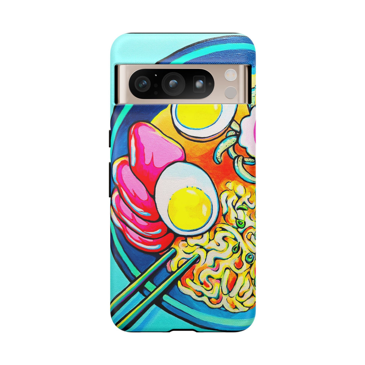 Coque de téléphone résistante Neon Ramen
