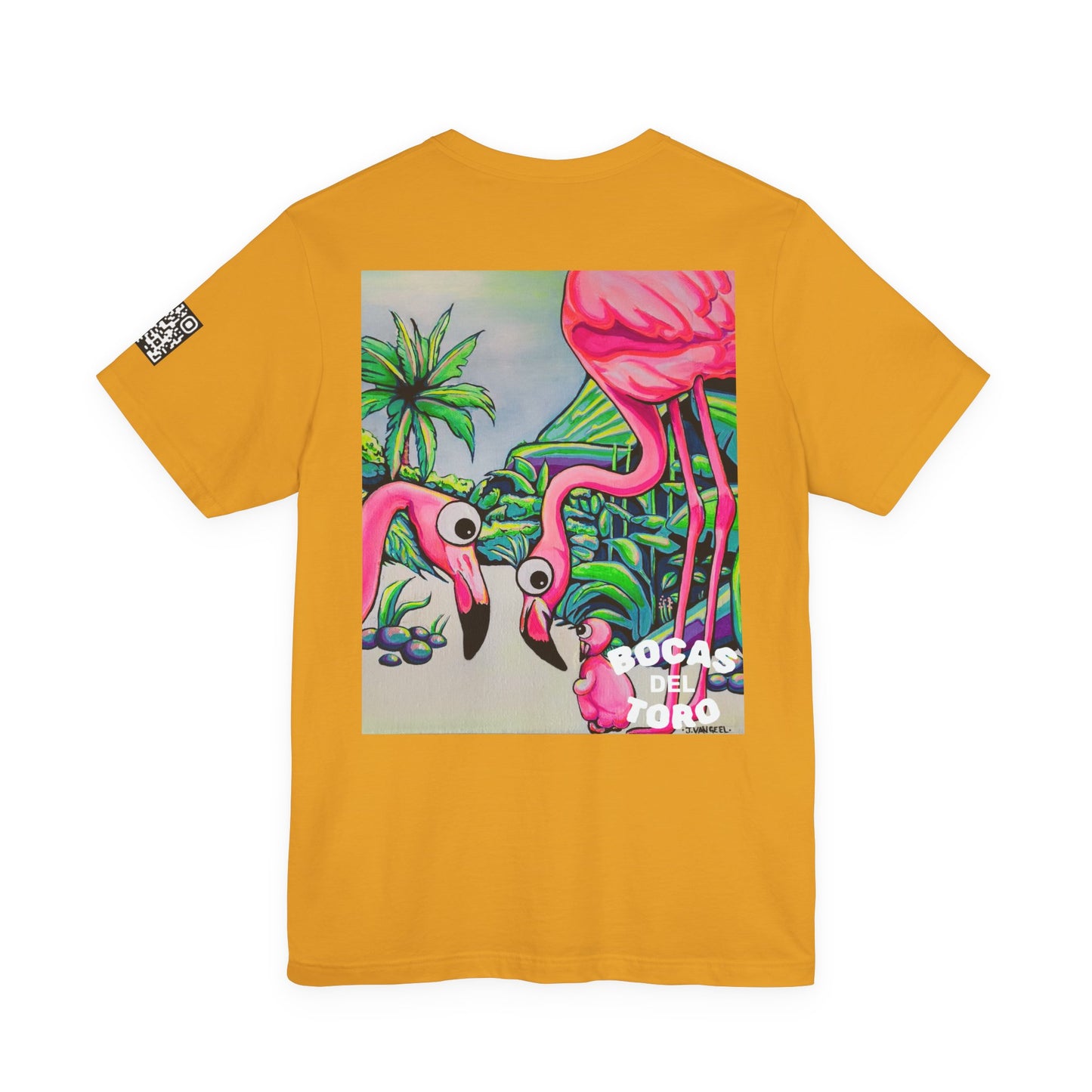 Unisex Cyclops Flamingo Family Tee
