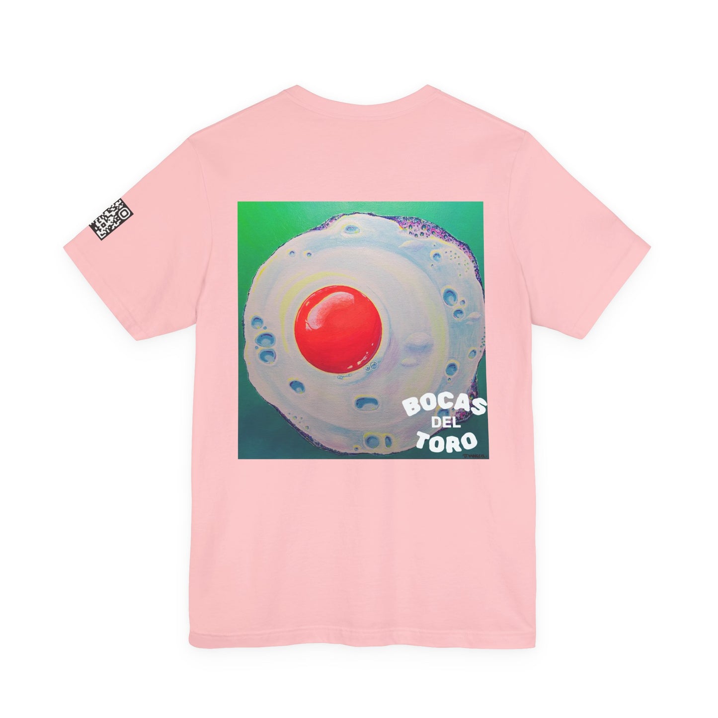 Unisex Neon Fried Egg Tee