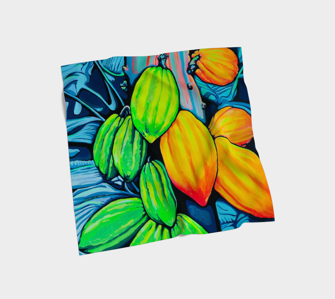 Neon Cacao Scarf