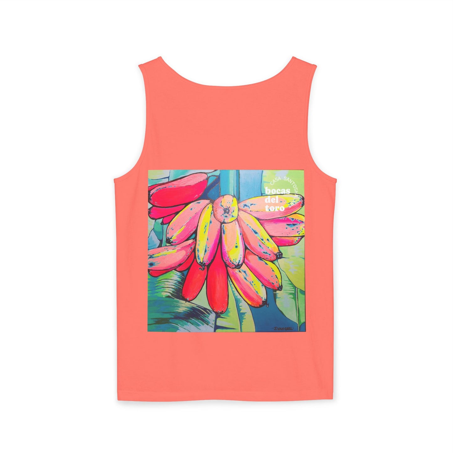 Unisex Neon Primitivo Bananas Tank Top - Perfect for Summer Vibes