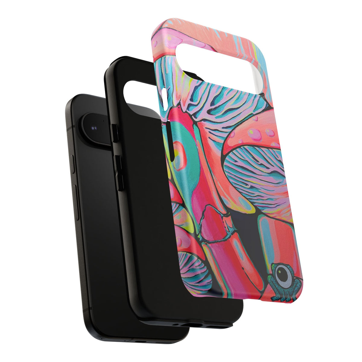 Coque de téléphone résistante Trippy Mushrooms