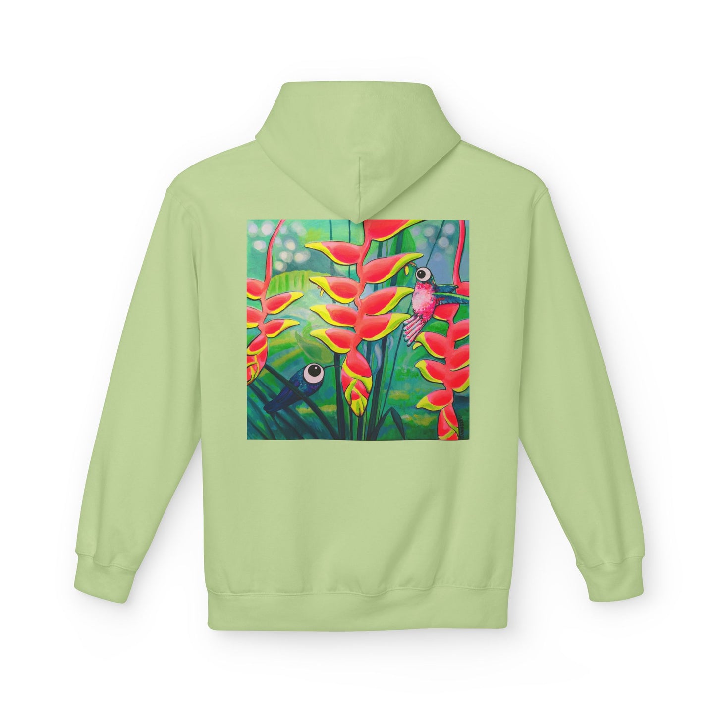 Unisex Cyclops Hummingbirds Soft Hoodie