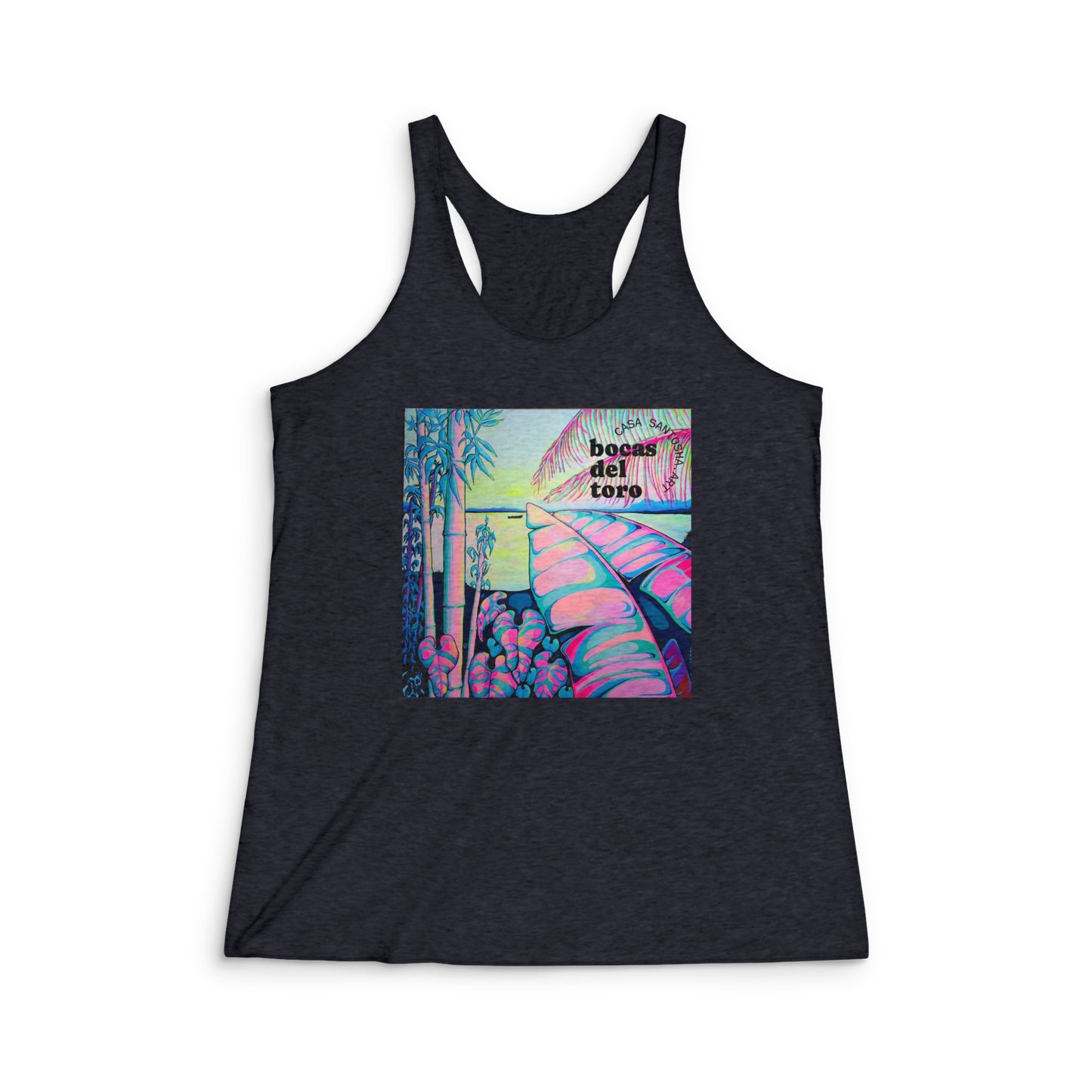 Women's Serenity Bocas Graphic Racerback Tank