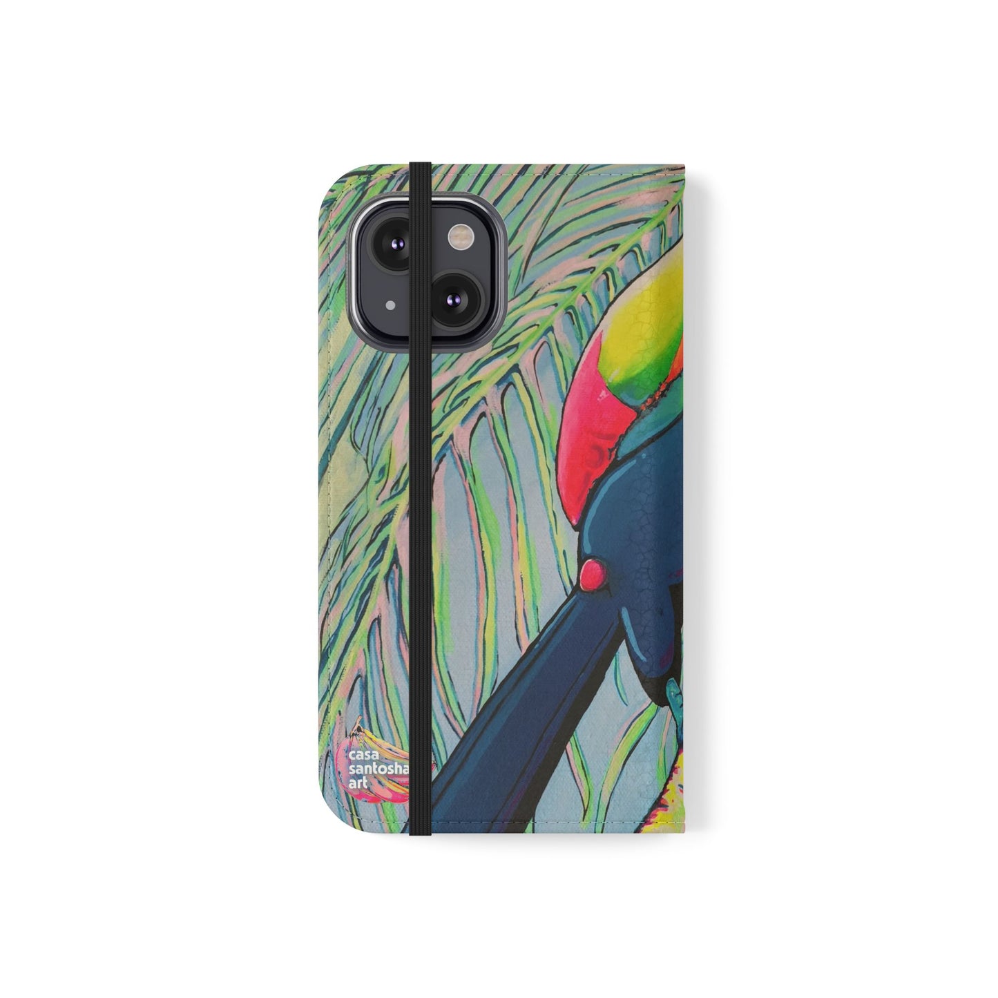 Cyclops Toucan Flip Phone Case – Wallet Cover with Card Slots