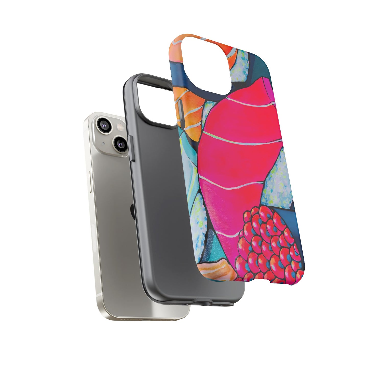 Coque de téléphone résistante Néon Sushi