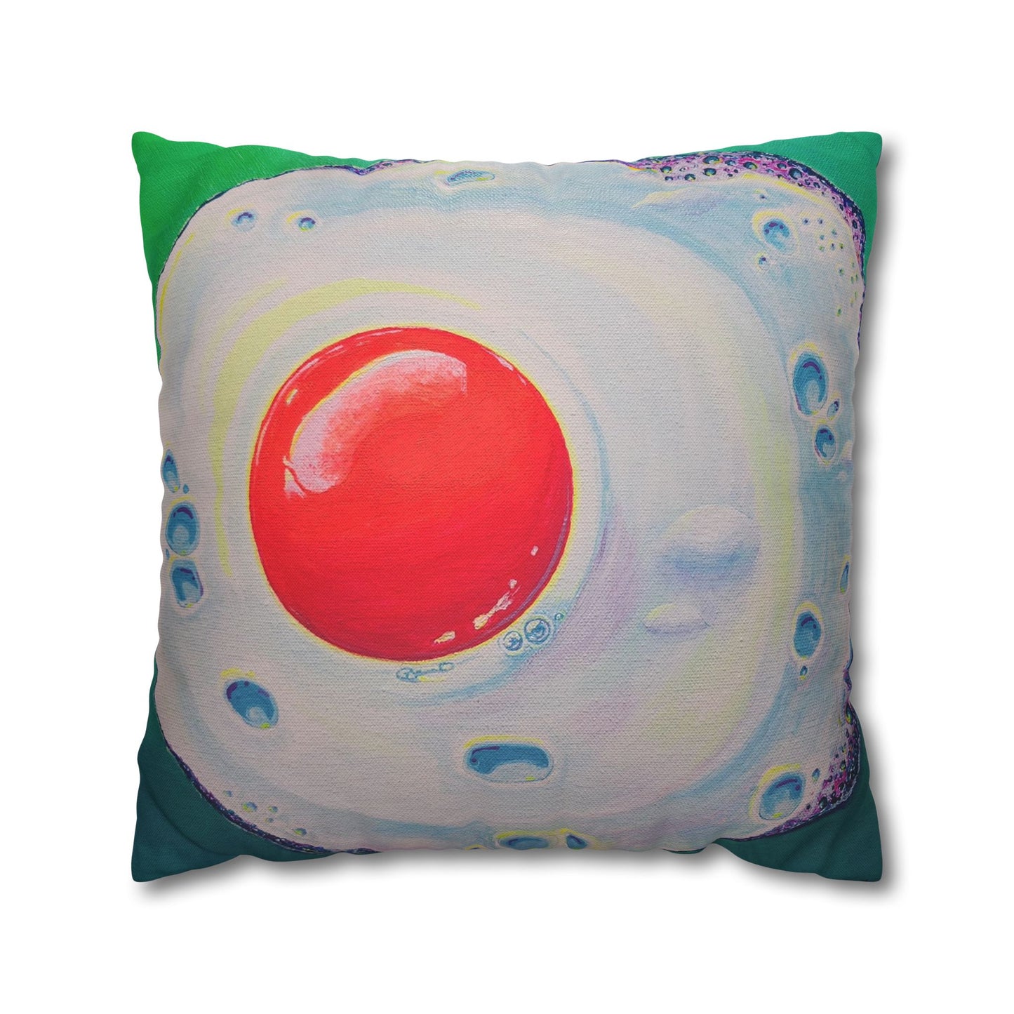 Neon Fried Egg Pillowcase, Cover Only
