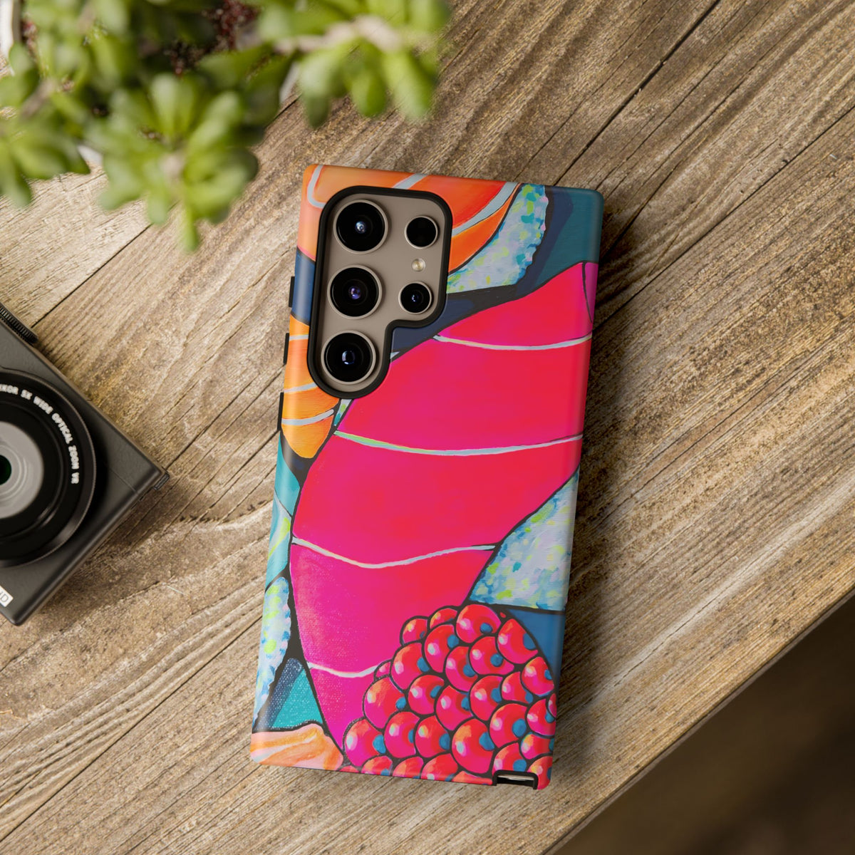 Coque de téléphone résistante Néon Sushi
