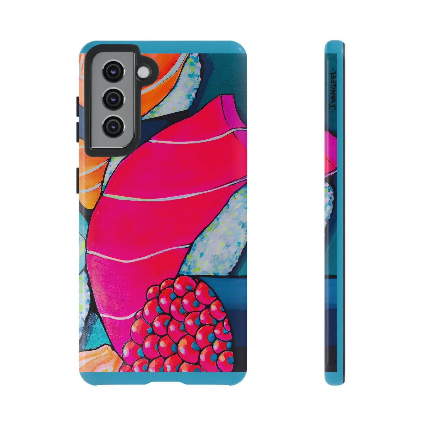 Coque de téléphone résistante Néon Sushi