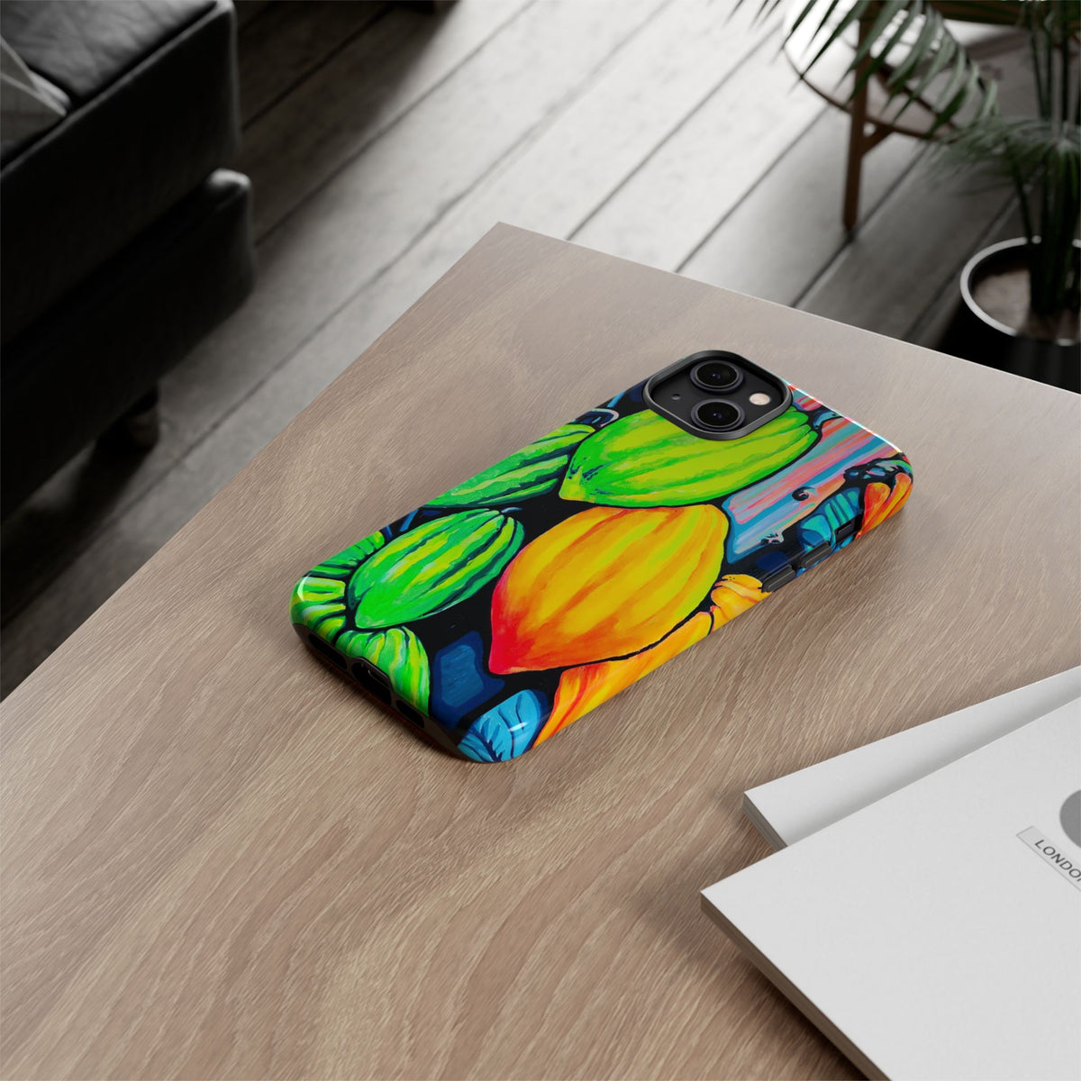 Coque de téléphone robuste Cacao Néon