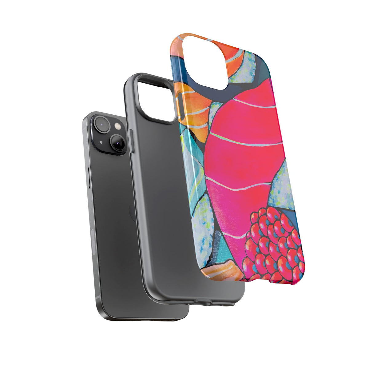 Coque de téléphone résistante Néon Sushi