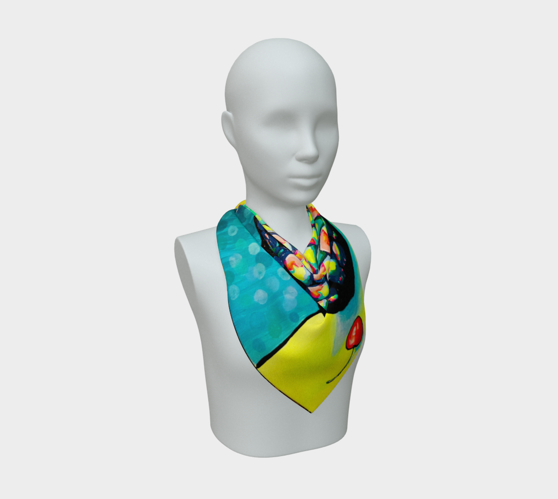 Neon Piña Colada Scarf