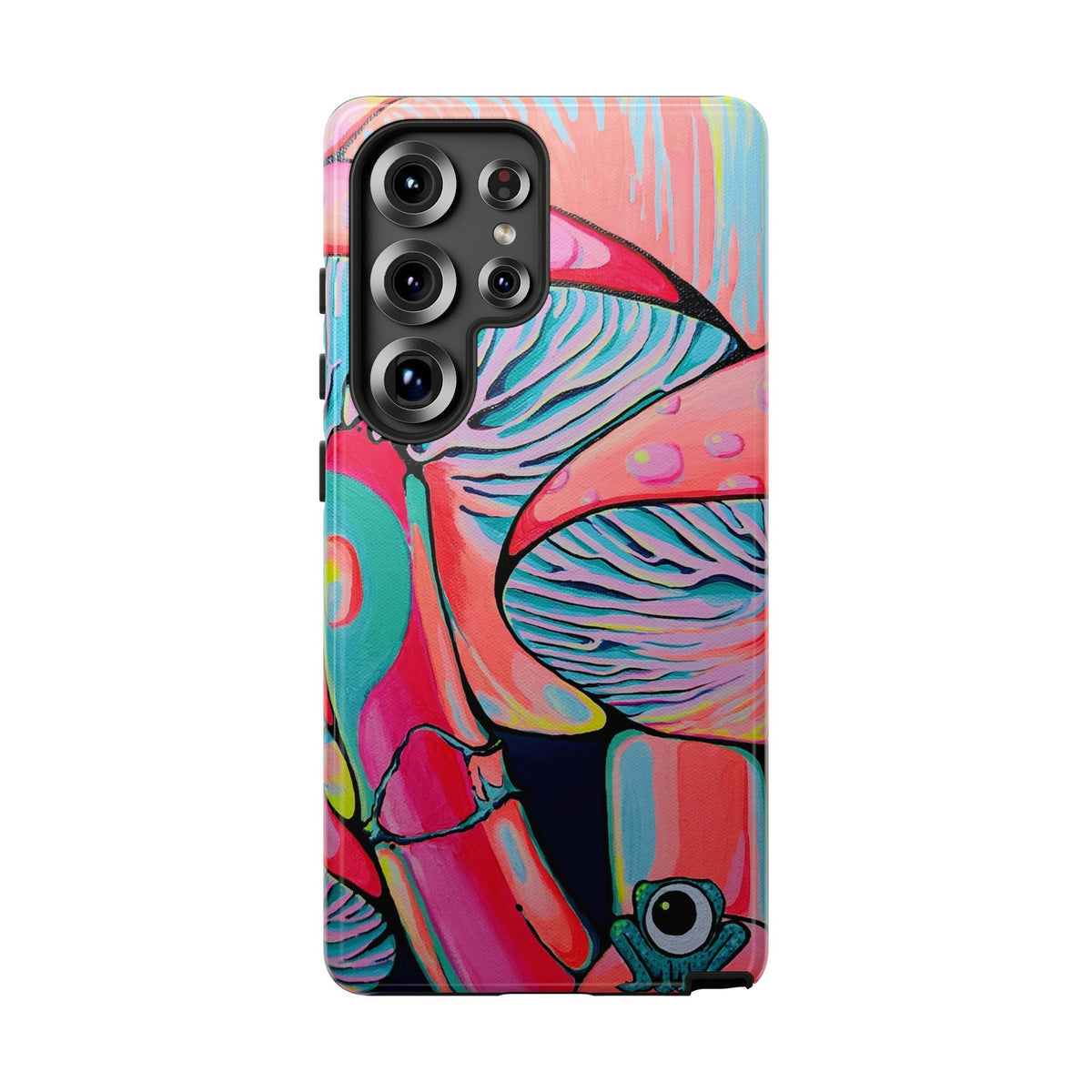 Coque de téléphone résistante Trippy Mushrooms