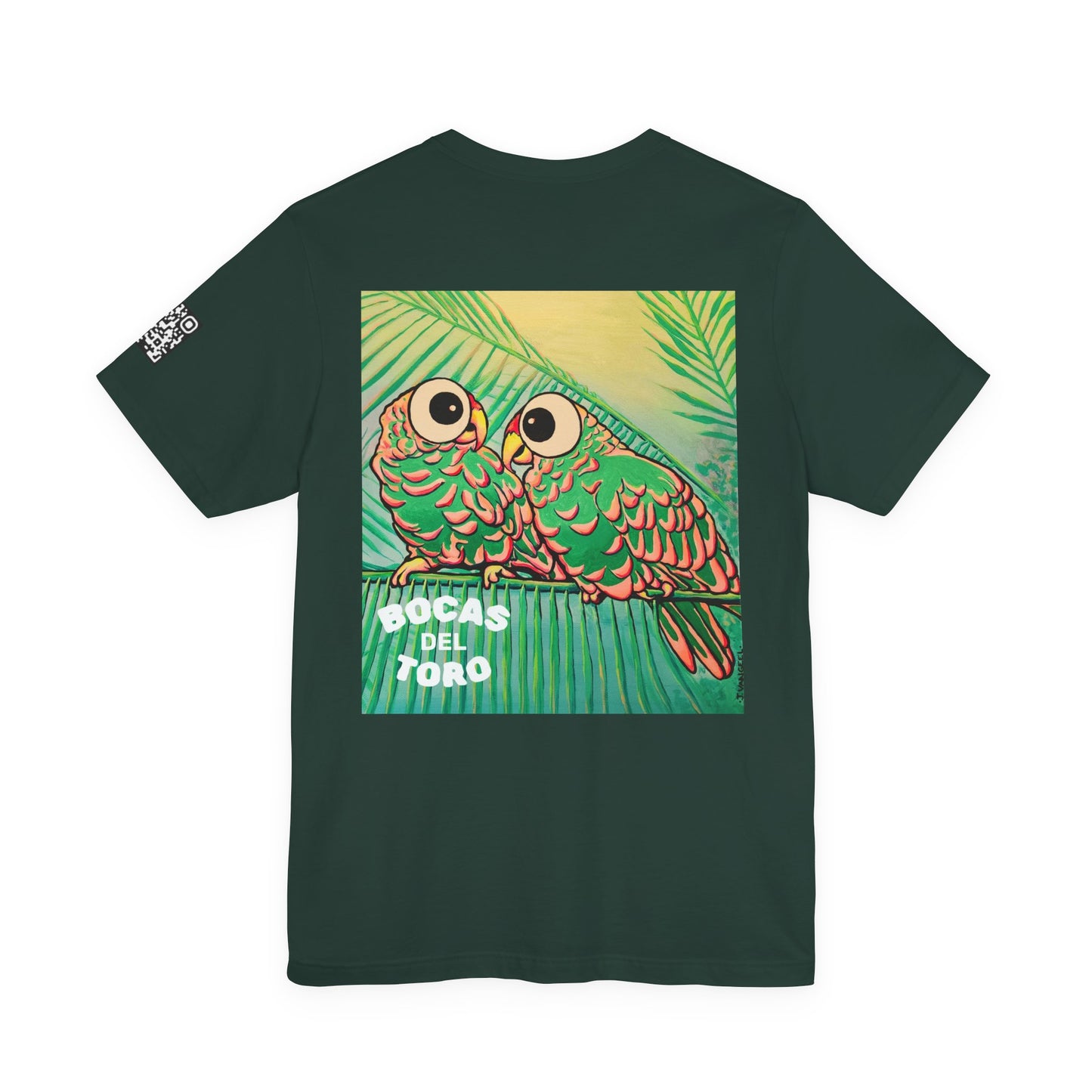 Unisex Chatty Cyclops Parrots Tee