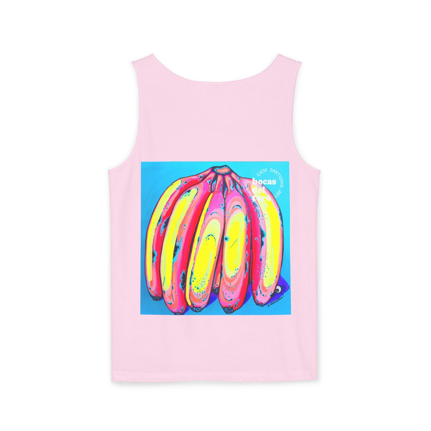 Unisex Neon Fat Bananas Tank Top - Perfect for Summer Vibes