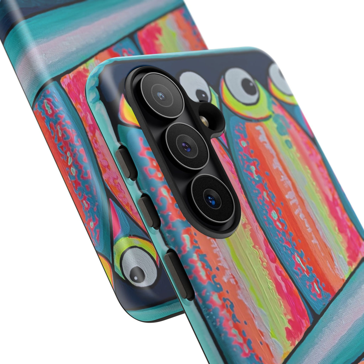 Neon Sardines Tough Phone Case