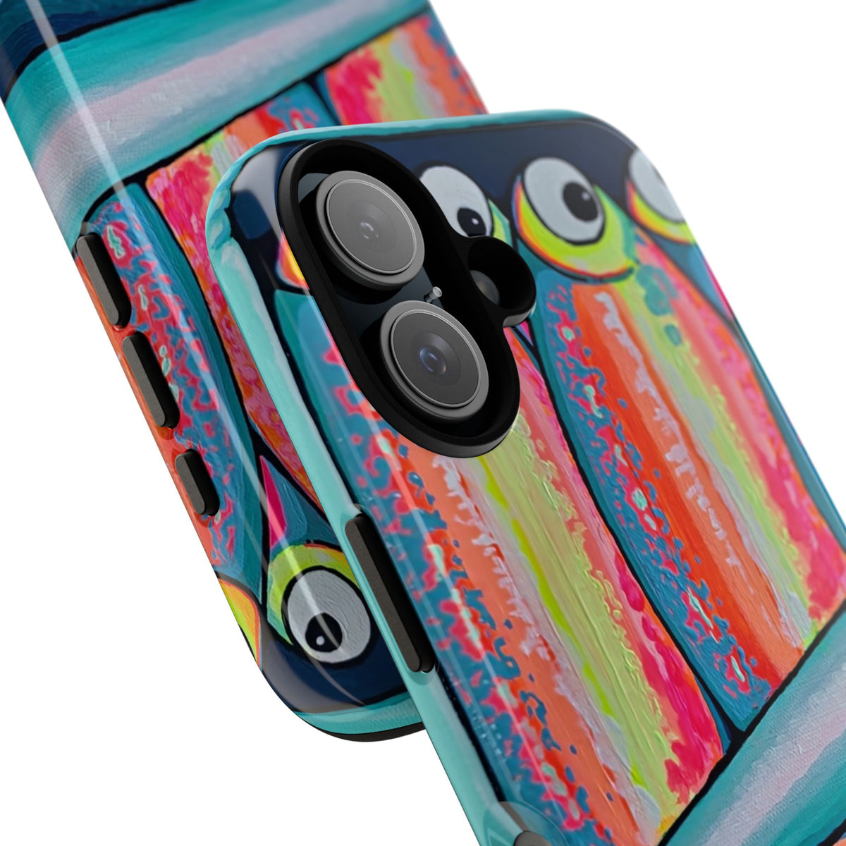 Neon Sardines Tough Phone Case
