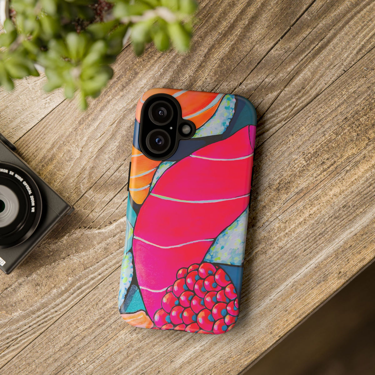 Coque de téléphone résistante Néon Sushi