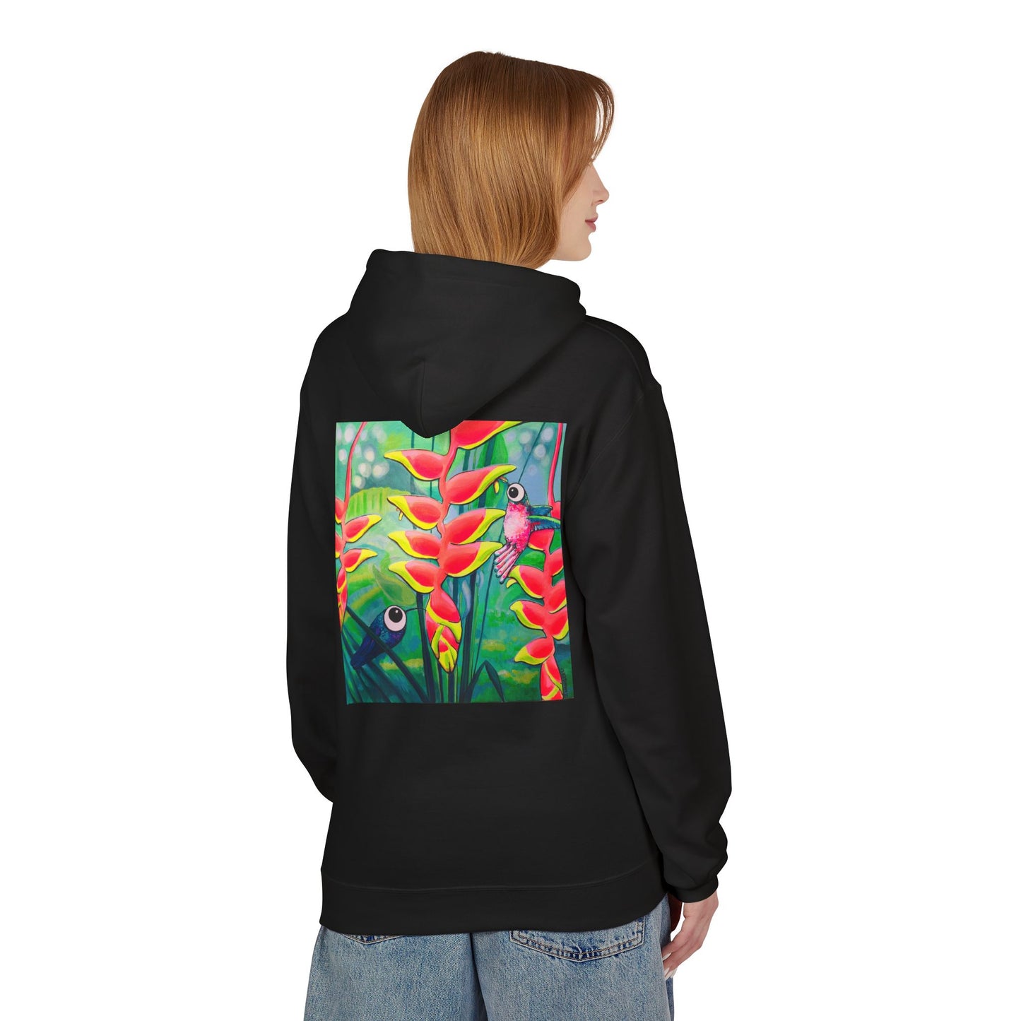 Unisex Cyclops Hummingbirds Soft Hoodie