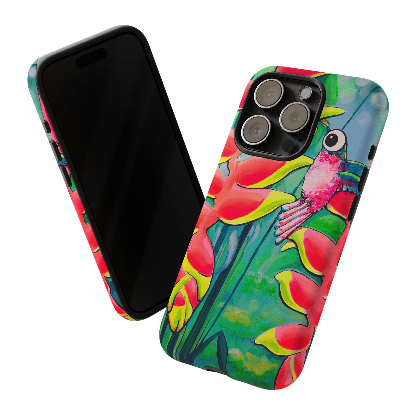 Cyclops Hummingbirds Tough Phone Case