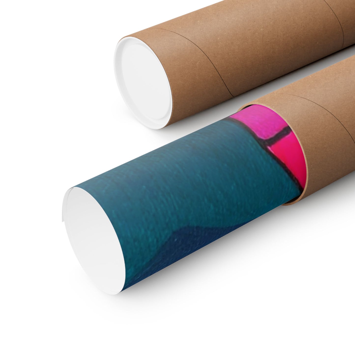 Neon Sushi Giclée Art Poster