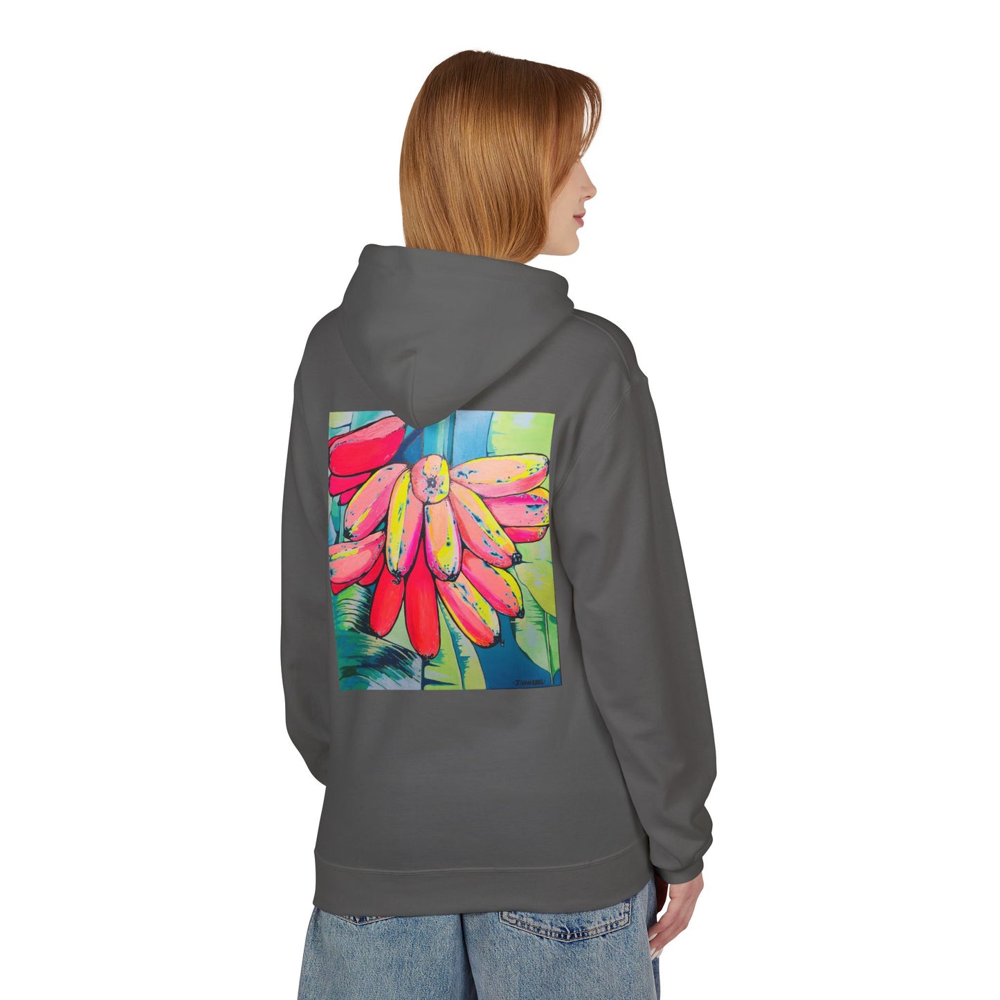 Unisex Neon Primitivo Bananas Soft Hoodie