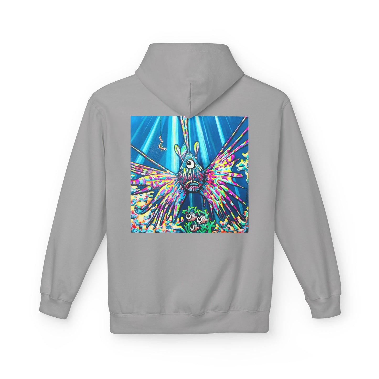 Unisex Cyclops Lionfish Soft Hoodie
