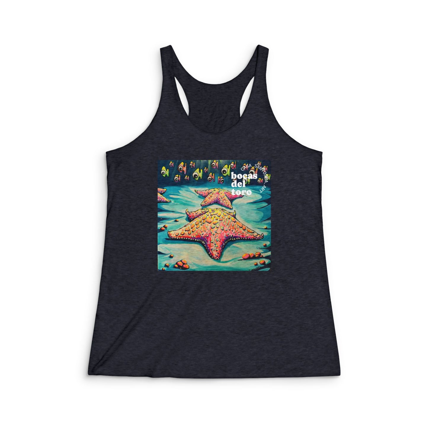 Women's Cyclops Starfish Graphic Racerback Tank