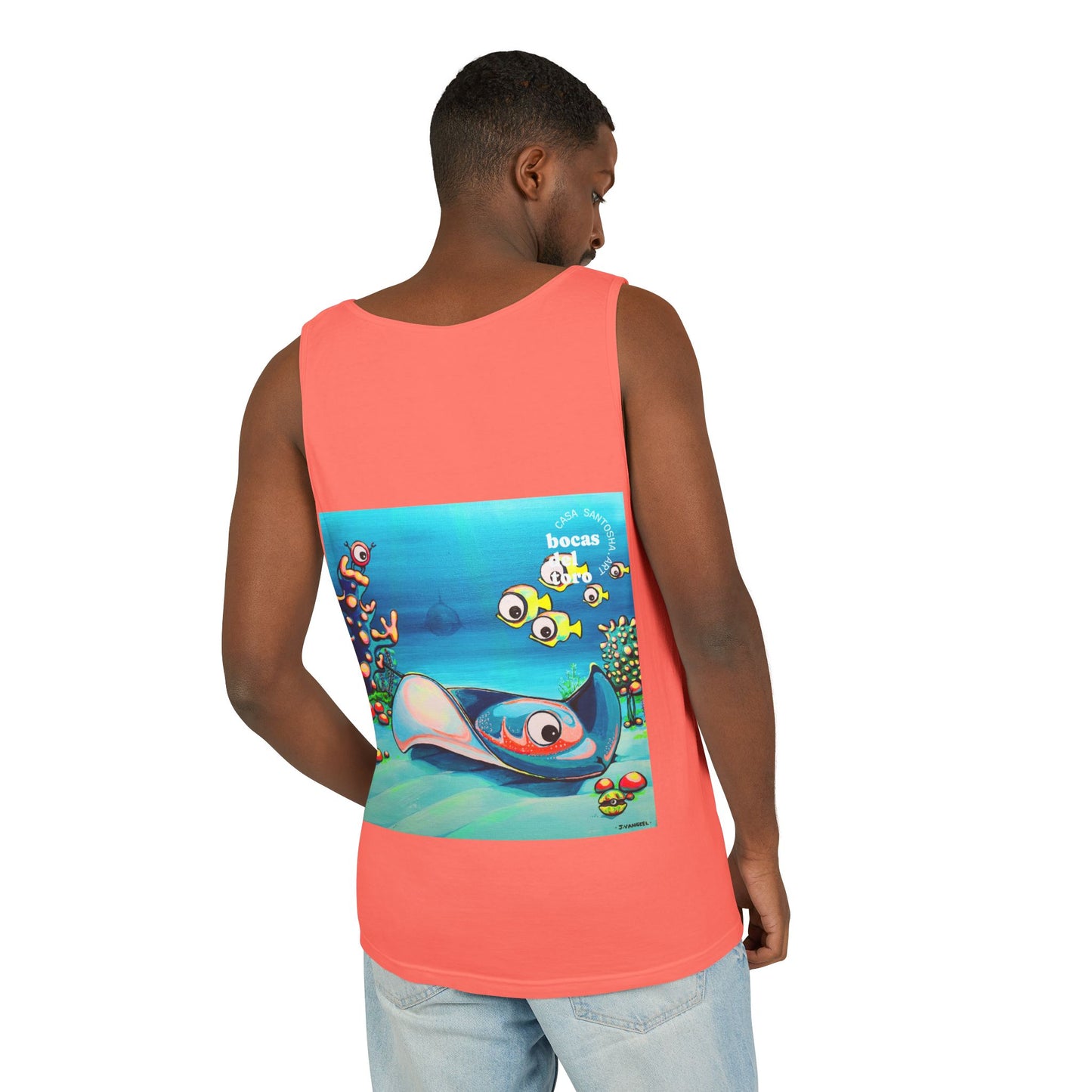 Unisex Cyclops Stingray Tank Top - Perfect for Summer Vibes