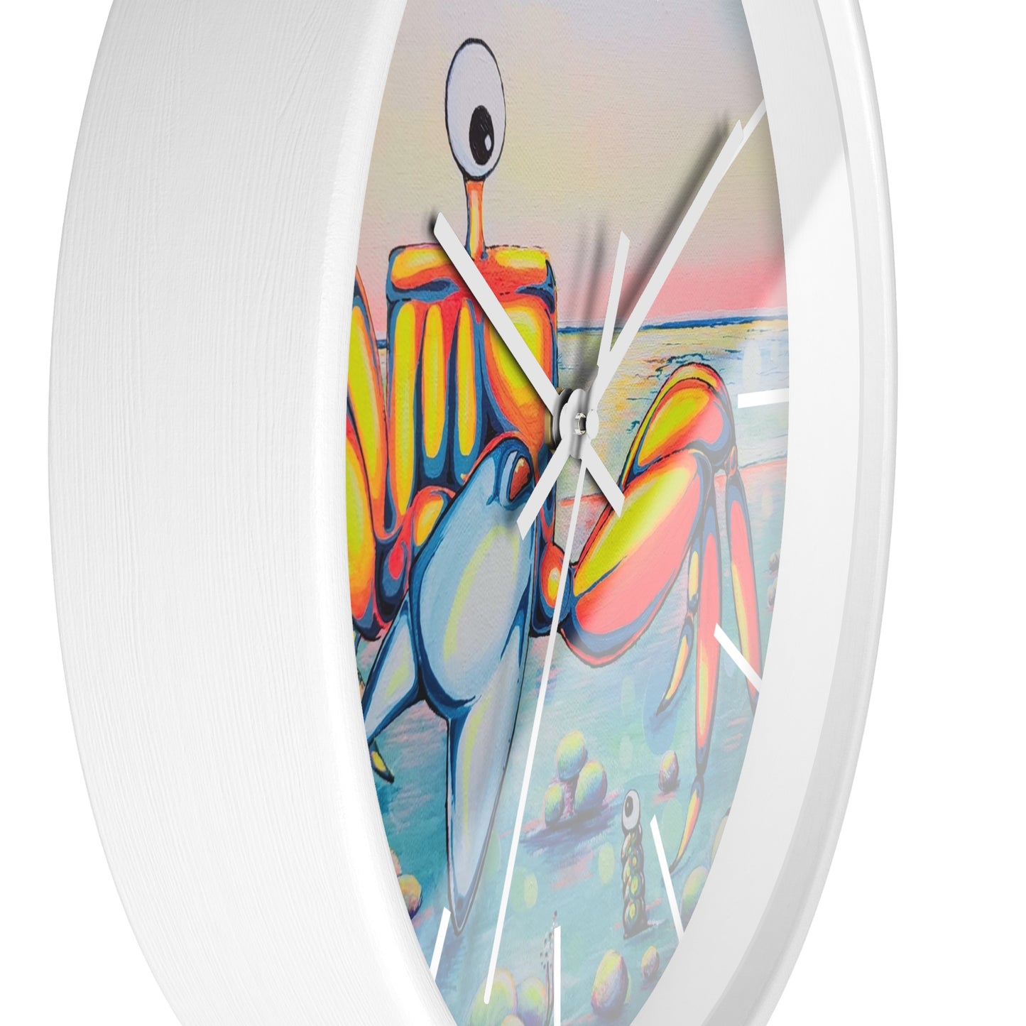 Cyclops Crab Pop Art Wall Clock