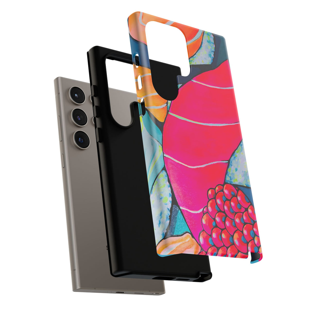 Coque de téléphone résistante Néon Sushi