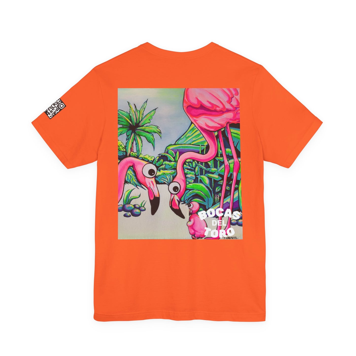 Unisex Cyclops Flamingo Family Tee