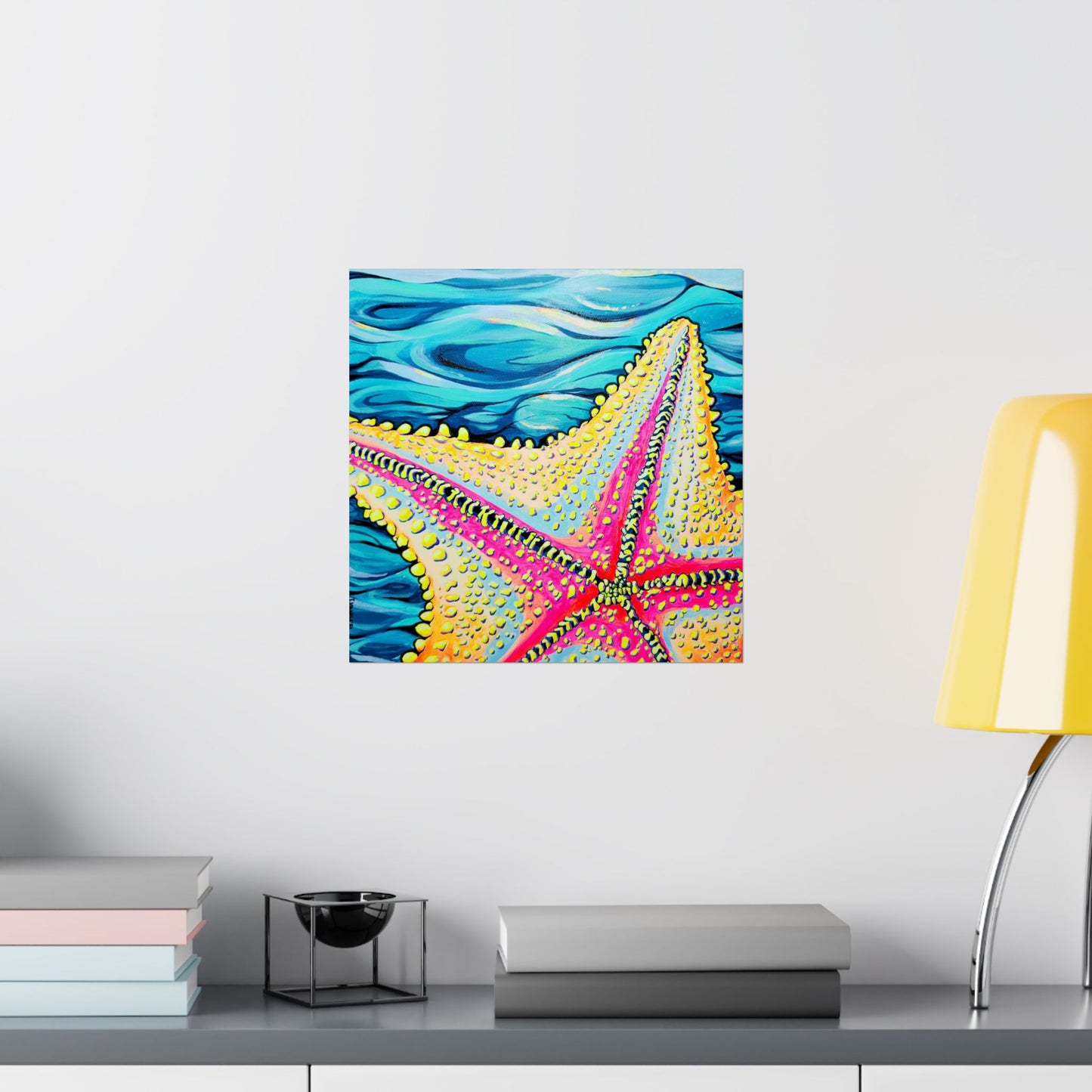 Starfish Beach Bocas Giclée Art Poster