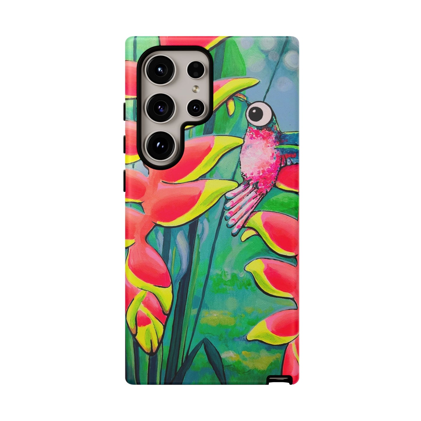 Cyclops Hummingbirds Tough Phone Case