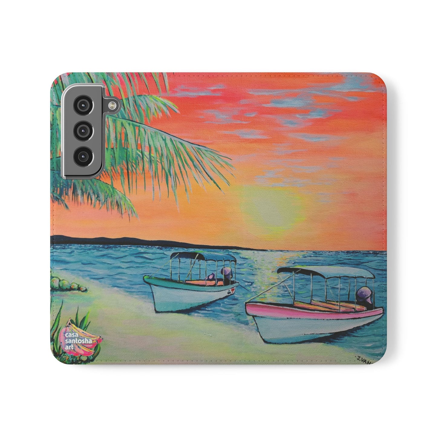 Panga Express Flip Phone Case – Wallet Cover with Card Slots