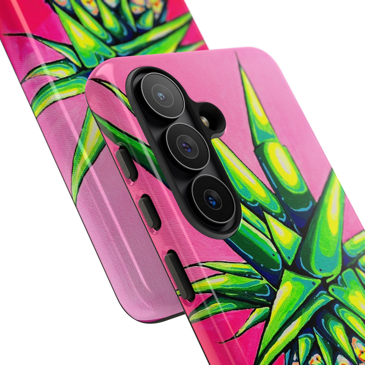 Neon Pineapple Tough Phone Case