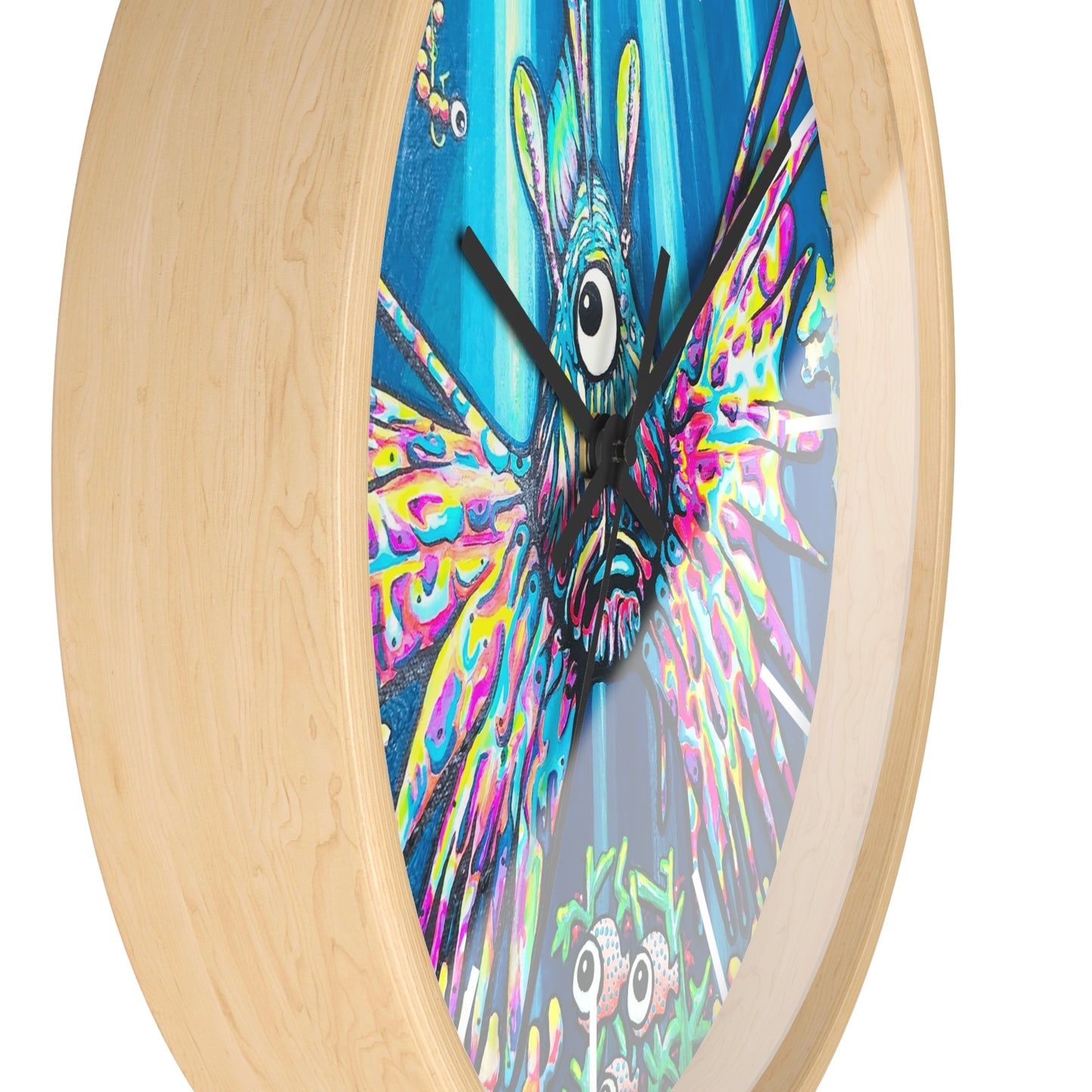 Cyclops Lionfish Pop Art Wall Clock