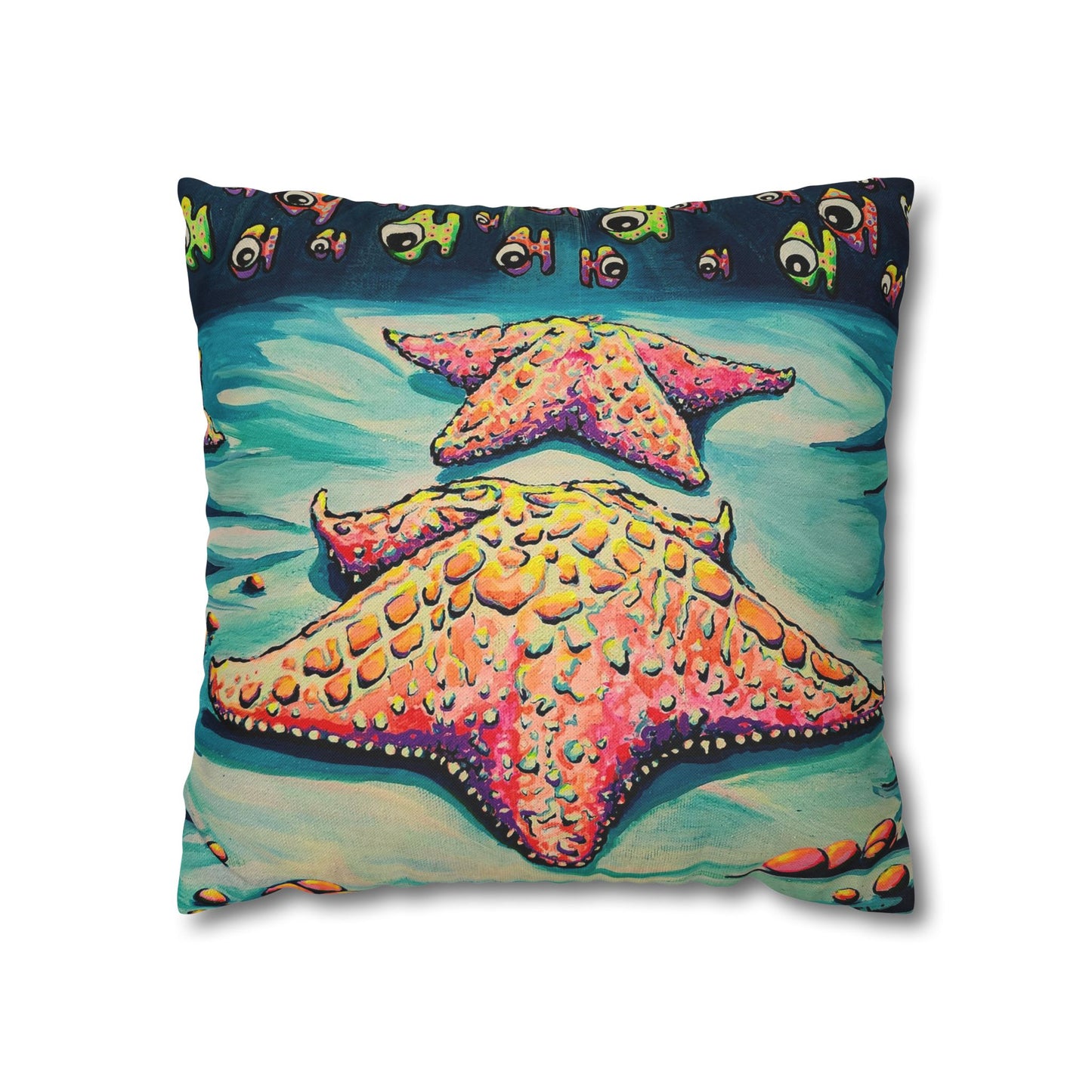 Cyclops Starfish Pillowcase for Throw Pillow, Cover Only