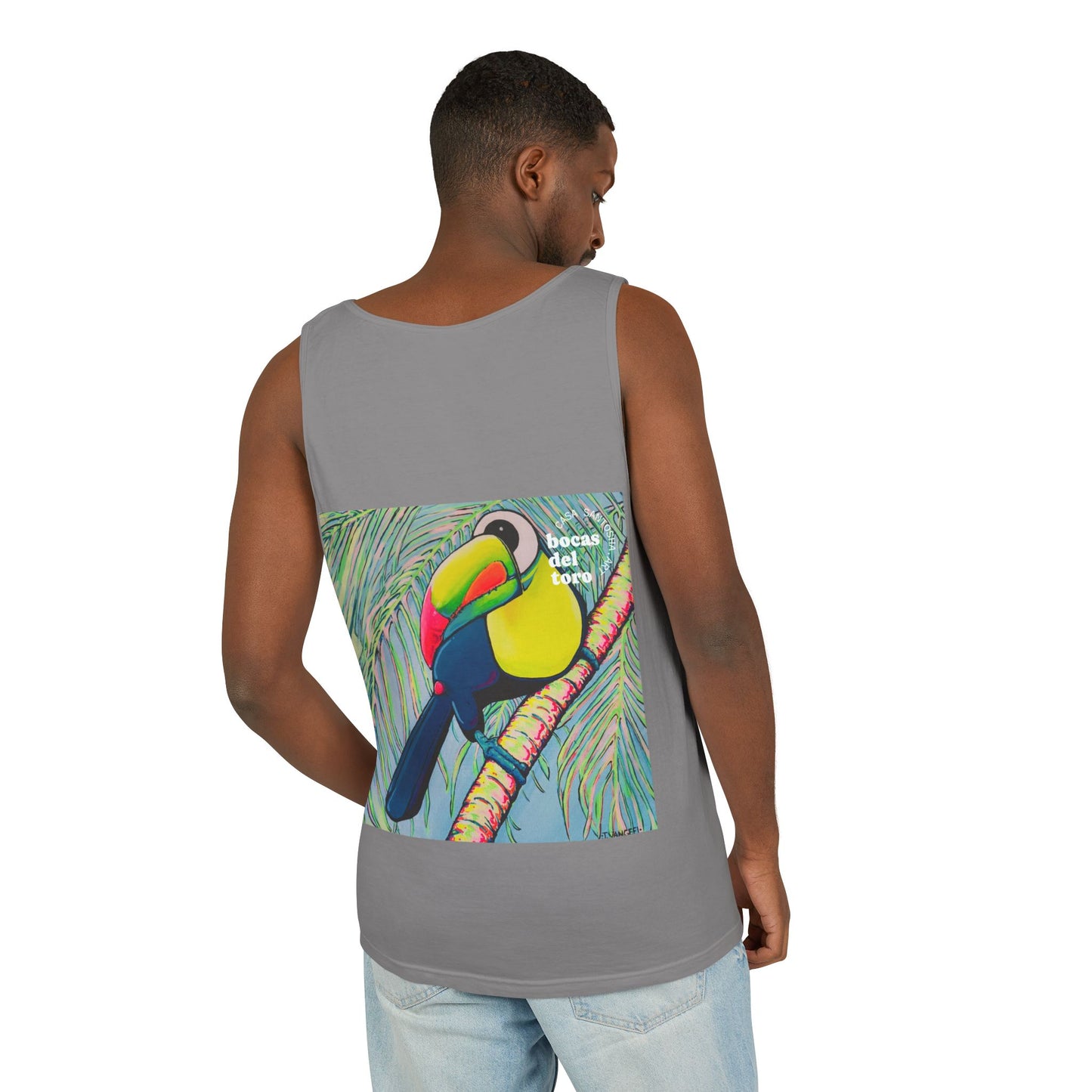 Unisex Cyclops Toucan Tank Top - Perfect for Summer Vibes