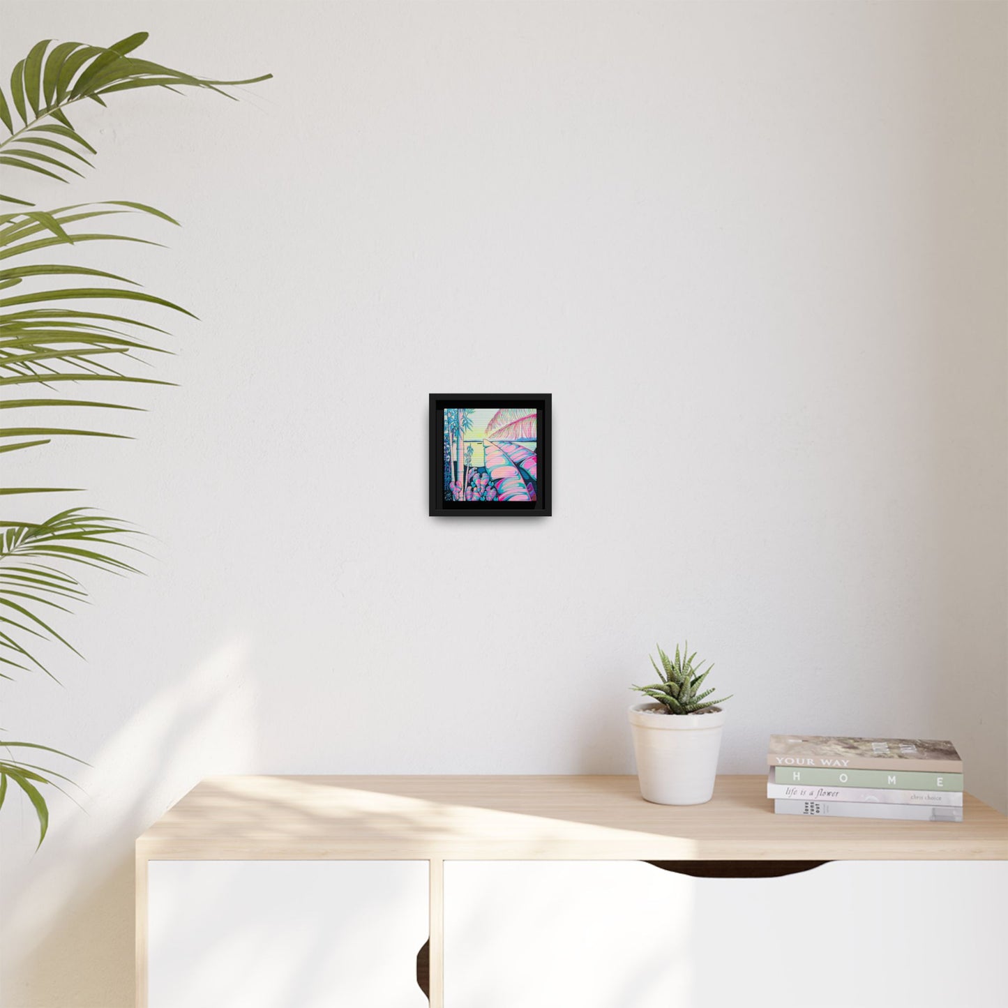 Impression sur toile « Sérénité encadrée Bocas »