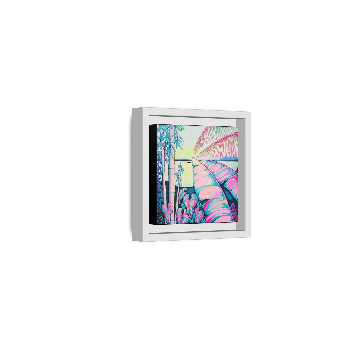 Impression sur toile « Sérénité encadrée Bocas »