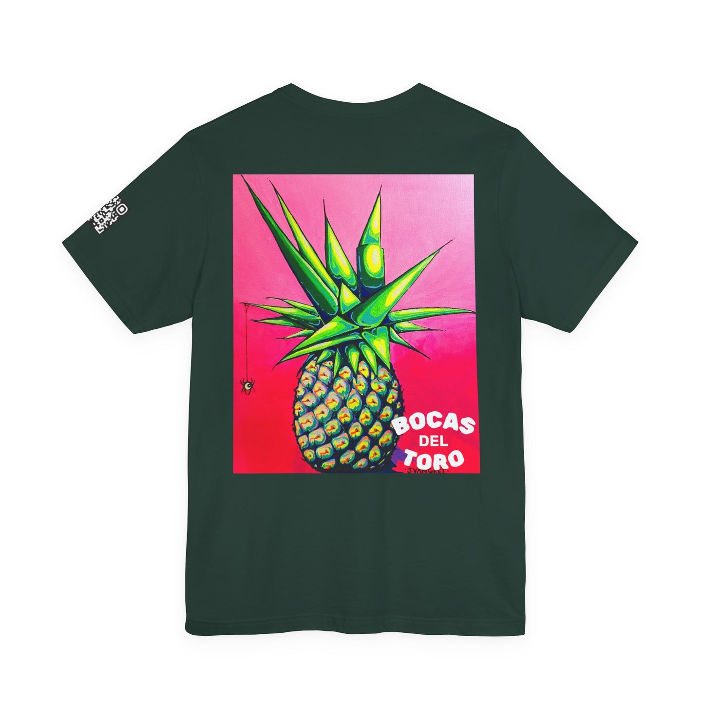 Unisex Neon Pineapple Tee