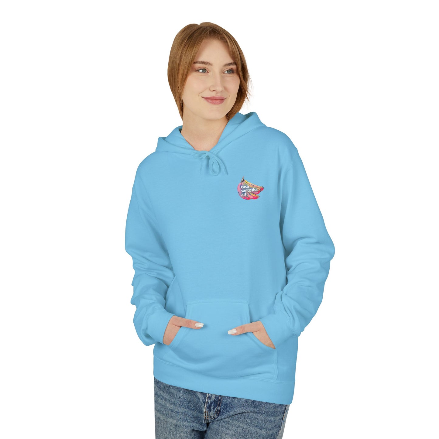 Unisex Neon Sardines Soft Hoodie