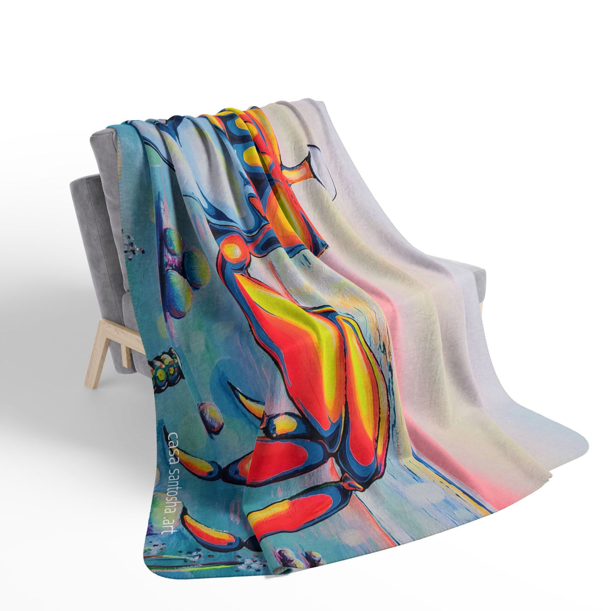 Cyclops Crab Fleece Sherpa Blanket