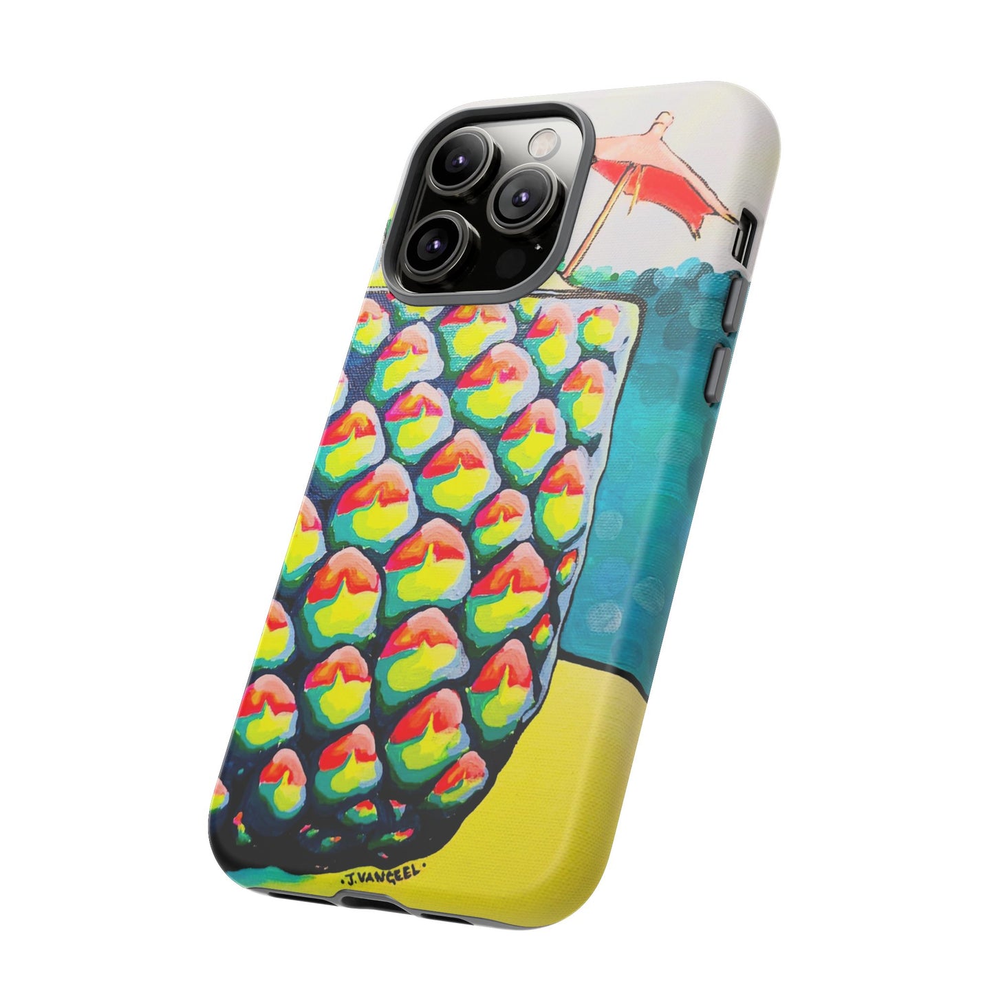 Neon Piña Colada Tough Phone Case