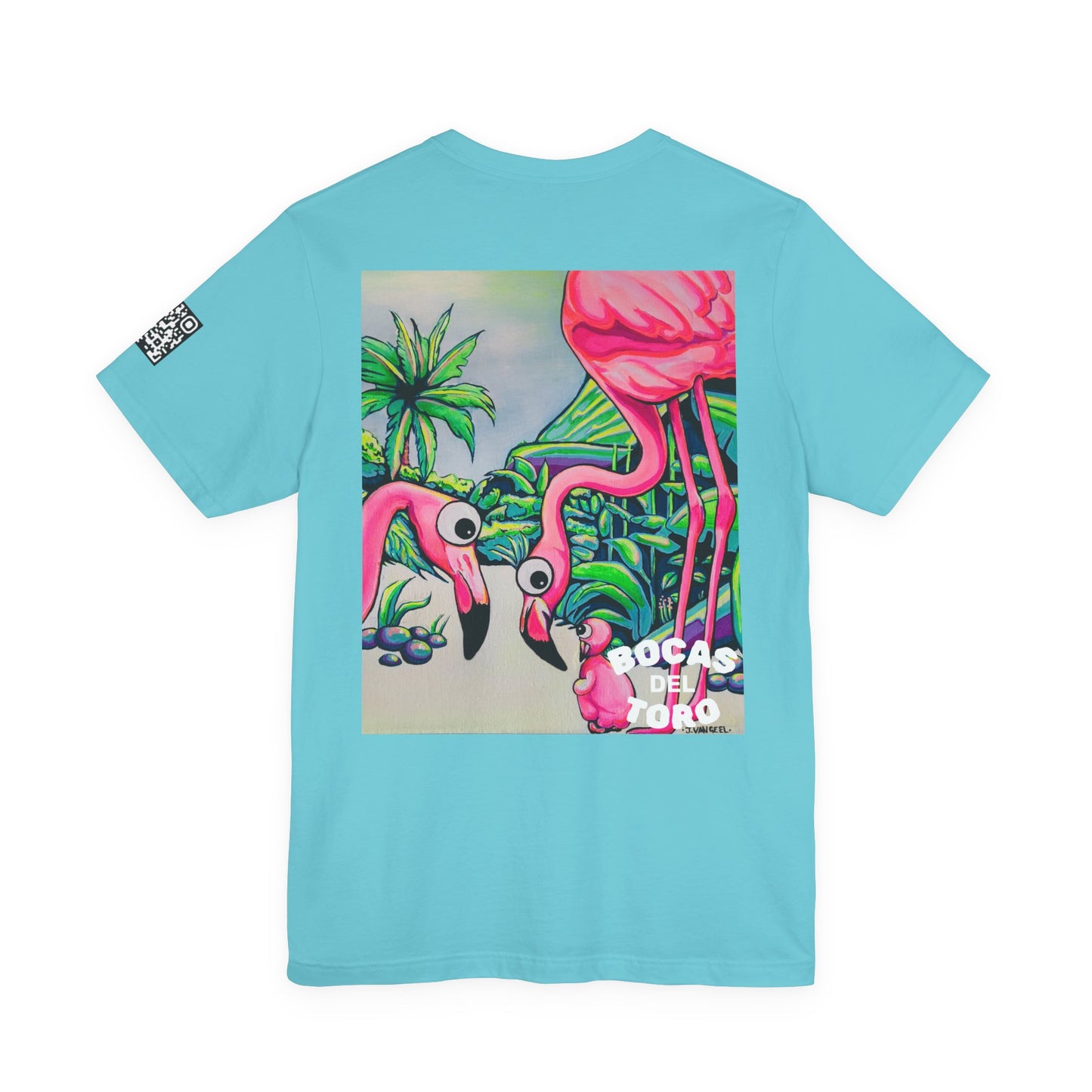 Unisex Cyclops Flamingo Family Tee