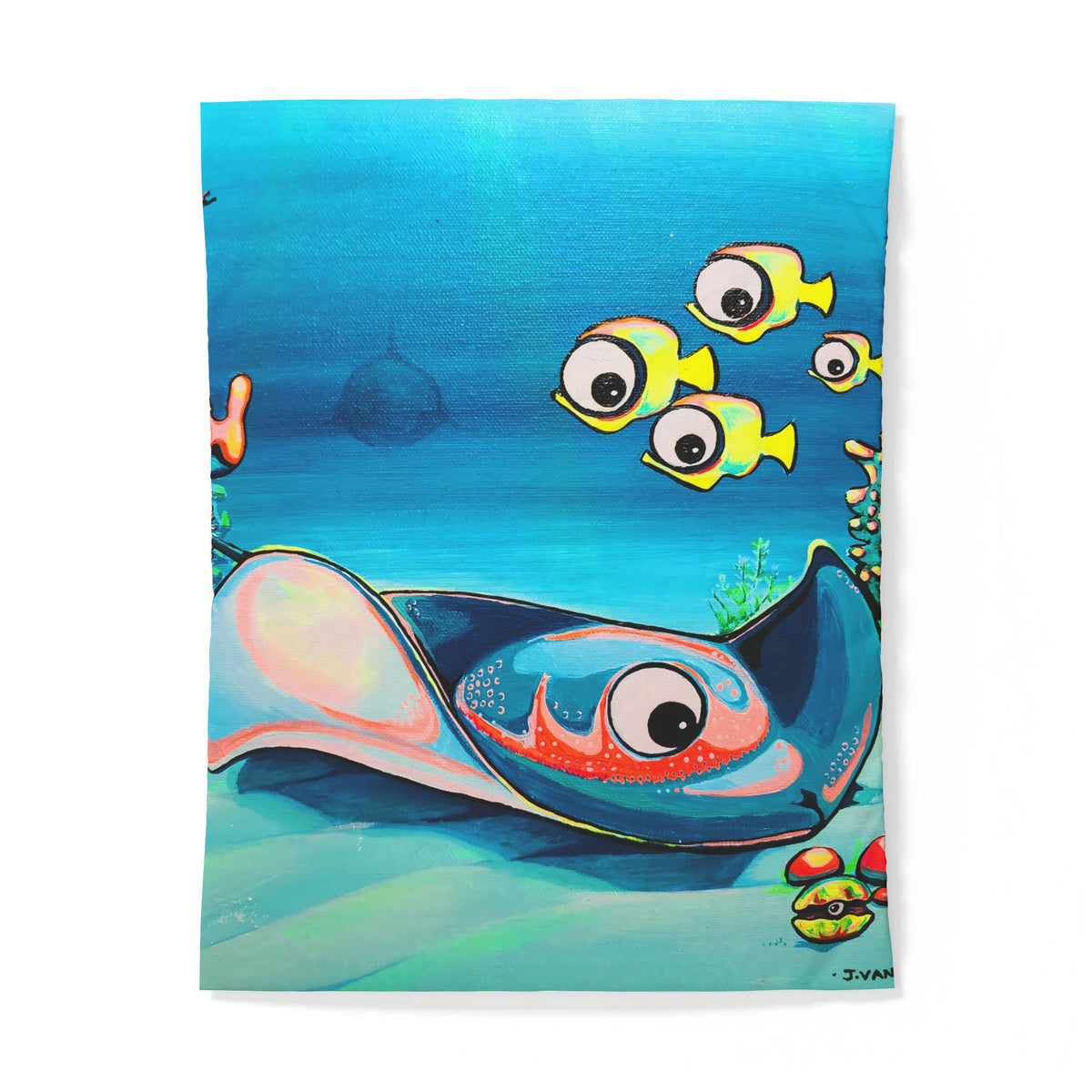 Cyclops Stingray Duvet Cover