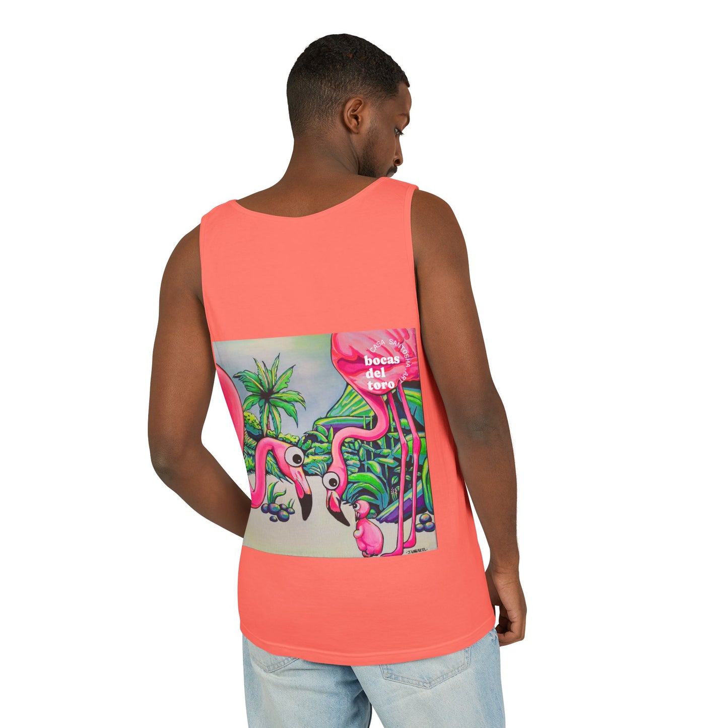 Unisex Cyclops Flamingo Family Tank Top - Perfect for Summer Vibes