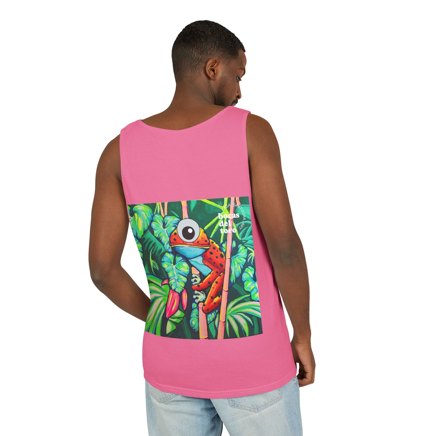 Unisex Cyclops Red Frog Tank Top - Perfect for Summer Vibes